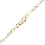 Load image into Gallery viewer, 14K Yellow Gold Flat Krinkle Hairpin Link Bracelet Solid Gold Textured