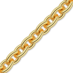 Load image into Gallery viewer, 14K Gold-filled Heavy Round Cable Link Chain Necklace