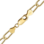 Load image into Gallery viewer, 14K Gold-filled Elongated Curb Link Chain Necklace