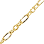 Load image into Gallery viewer, 14K Gold-filled Round Figaro Link Cable Chain Necklace