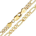 Load image into Gallery viewer, 14K Gold-filled Classic Figaro Link Chain Necklace