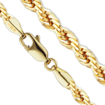 Load image into Gallery viewer, 14K Gold-filled Handmade Rope Chain Necklace