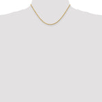 Load image into Gallery viewer, Leslies 14K Yellow Gold 2mm Diamond Cut Rope Chain Necklace Length 24'' inches