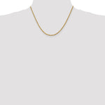 Load image into Gallery viewer, Leslies 14K Yellow Gold 2.5mm Diamond Cut Rope Chain Necklace Length 30'' inches