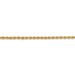 Load image into Gallery viewer, Leslies 14K Yellow Gold 2.75mm Diamond Cut Rope Chain Necklace Length 18'' inches