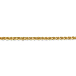Load image into Gallery viewer, Leslies 14K Yellow Gold 2.75mm Diamond Cut Rope Chain Bracelet Length 8'' inches