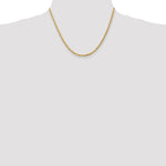 Load image into Gallery viewer, Leslies 14K Yellow Gold 3mm Diamond Cut Rope Chain Necklace Length 18'' inches