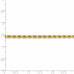 Load image into Gallery viewer, Leslies 14K Yellow Gold 3.5mm Diamond Cut Rope Chain Necklace Length 20'' inches