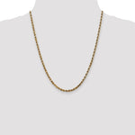 Load image into Gallery viewer, Leslies 14K Yellow Gold 3.5mm Diamond Cut Rope Chain Necklace Length 20'' inches