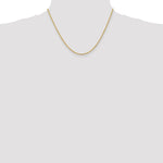 Load image into Gallery viewer, Leslies 14K Yellow Gold 2mm Solid Rope Chain Necklace Length 18'' inches