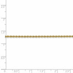 Load image into Gallery viewer, Leslies 14K Yellow Gold 2mm Solid Rope Chain Necklace Length 18'' inches
