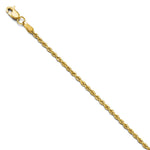 Load image into Gallery viewer, Leslies 14K Yellow Gold 2mm Solid Rope Chain Bracelet Length 7'' inches