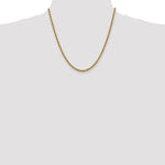 Load image into Gallery viewer, Leslies 14K Yellow Gold 3mm Solid Rope Chain Necklace Length 20'' inches