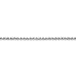 Load image into Gallery viewer, Leslies 14K White Gold 1.75mm Diamond Cut Rope Chain Bracelet Length 7'' inches
