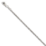 Load image into Gallery viewer, Leslies 14K White Gold 1.75mm Diamond Cut Rope Chain Bracelet Length 7'' inches