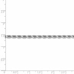 Load image into Gallery viewer, Leslies 14K White Gold 4mm Diamond Cut Rope Chain Necklace Length 20'' inches