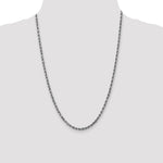 Load image into Gallery viewer, Leslies 14K White Gold 4mm Diamond Cut Rope Chain Necklace Length 20'' inches
