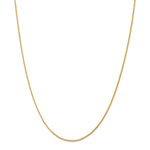 Load image into Gallery viewer, Leslies 14K Yellow Gold 1.3mm Diamond-cut Wheat Chain Necklace Length 16'' inches