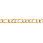 Load image into Gallery viewer, Leslies 14K Yellow Gold 7mm Flat Figaro Chain Necklace Length 20'' inches