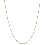 Load image into Gallery viewer, Leslies 14K Yellow Gold Light Box Chain Necklace Length 16'' inches