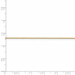 Load image into Gallery viewer, Leslies 14K Yellow Gold V-P Pendant Rope Chain Necklace Length 16'' inches