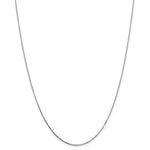 Load image into Gallery viewer, Leslies 14K White Gold Box Chain Necklace Length 16'' inches