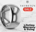 Load image into Gallery viewer, Mens Tungsten Carbide Domed Wedding Ring - Polished Comfort Fit - 2mm 4mm 6mm 7mm 8mm 10mm 12mm Wide - Style name: DOMINUS