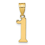 Load image into Gallery viewer, 14K Yellow Gold Polished Number 20 Pendant