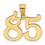 Load image into Gallery viewer, 14K Yellow Gold Polished Number 20 Pendant