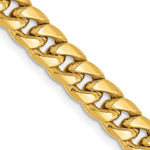 Load image into Gallery viewer, 14K Yellow Gold 6mm Semi-Solid Miami Cuban Chain