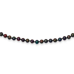 Load image into Gallery viewer, 14K Yellow Gold 4-5mm Black Freshwater Cultured Near Round Pearl Necklace