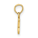 Load image into Gallery viewer, 14K Yellow Gold Grandpa's Girl Charm Pendant