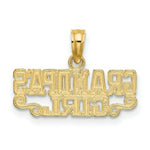 Load image into Gallery viewer, 14K Yellow Gold Grandpa's Girl Charm Pendant