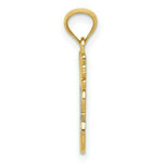 Load image into Gallery viewer, 14K Two-tone Gold Daddys Little Girl Pendant