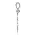 Load image into Gallery viewer, 14K White Gold Trinity Clover Pendant