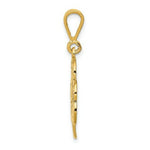 Load image into Gallery viewer, 14K Yellow Gold Trinity Clover Pendant