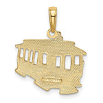 Load image into Gallery viewer, 14K Yellow Gold Cable Car Pendant