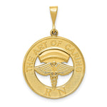 Load image into Gallery viewer, 14K Yellow Gold RN Pendant