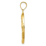 Load image into Gallery viewer, 14K Yellow Gold Imitation Opal Lighthouse & Sailboat Pendant