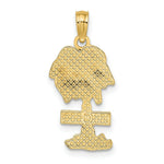 Load image into Gallery viewer, 14K Yellow Gold St. George Palm Tree Charm Pendant