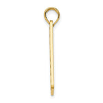 Load image into Gallery viewer, 14K Yellow Gold Florida Sarasota License Plate Charm Pendant