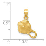 Load image into Gallery viewer, 14K Yellow Gold Stingray Pendant