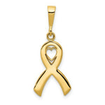Load image into Gallery viewer, 14K Yellow Gold Heart In Awareness Pendant