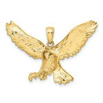 Load image into Gallery viewer, 14K Yellow Gold Eagle Pendant