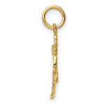 Load image into Gallery viewer, 14K Yellow Gold Rooster Charm