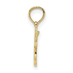 Load image into Gallery viewer, 14K Yellow Gold I Heart My Cat Charm Pendant