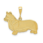 Load image into Gallery viewer, 14K Yellow Gold Welsh Corgi Pendant