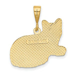 Load image into Gallery viewer, 14K Yellow Gold Russian Blue Pendant