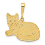 Load image into Gallery viewer, 14K Yellow Gold Russian Blue Pendant