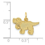 Load image into Gallery viewer, 14K Yellow Gold Saint Bernard Charm